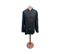 BP Gourmet Kochjacke Langarm Belüftungsschlitze Gr. 54 Schwarz Rot