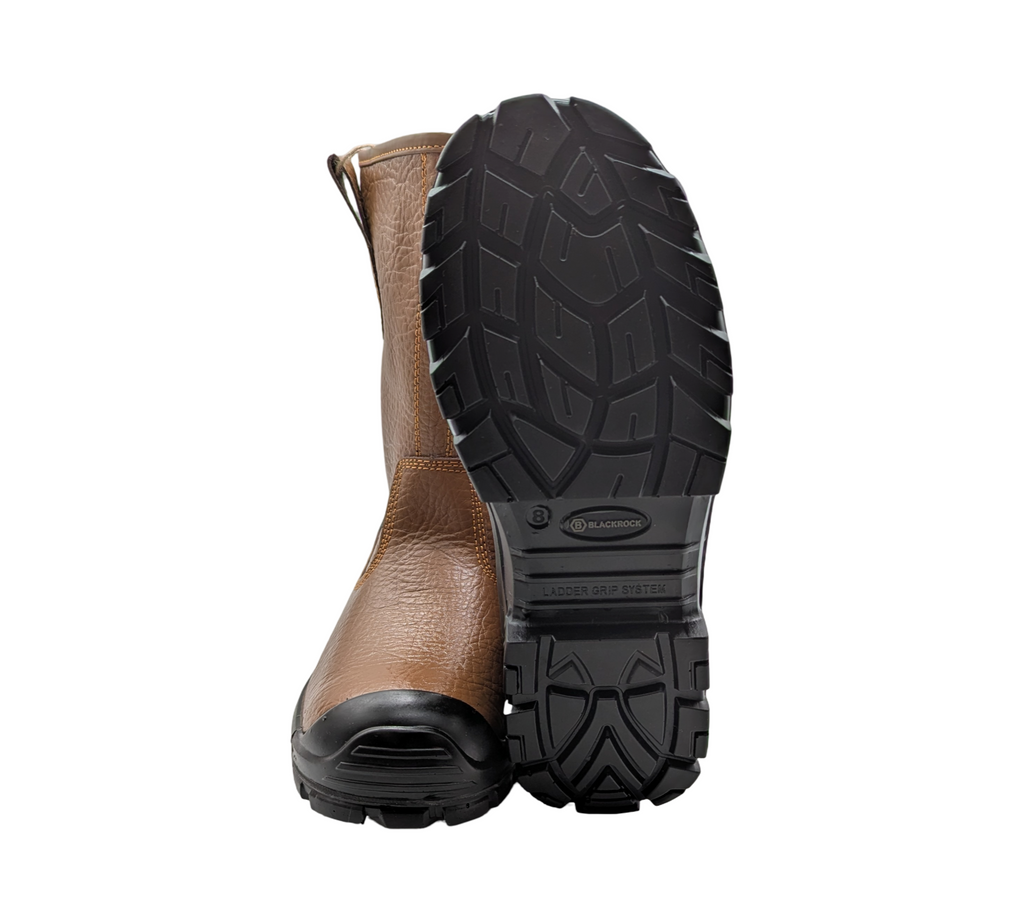 Blackrock Sicherheitsschuhe Arbeitsstiefel S1P SRC Unisex Gr. 42 Schwarz