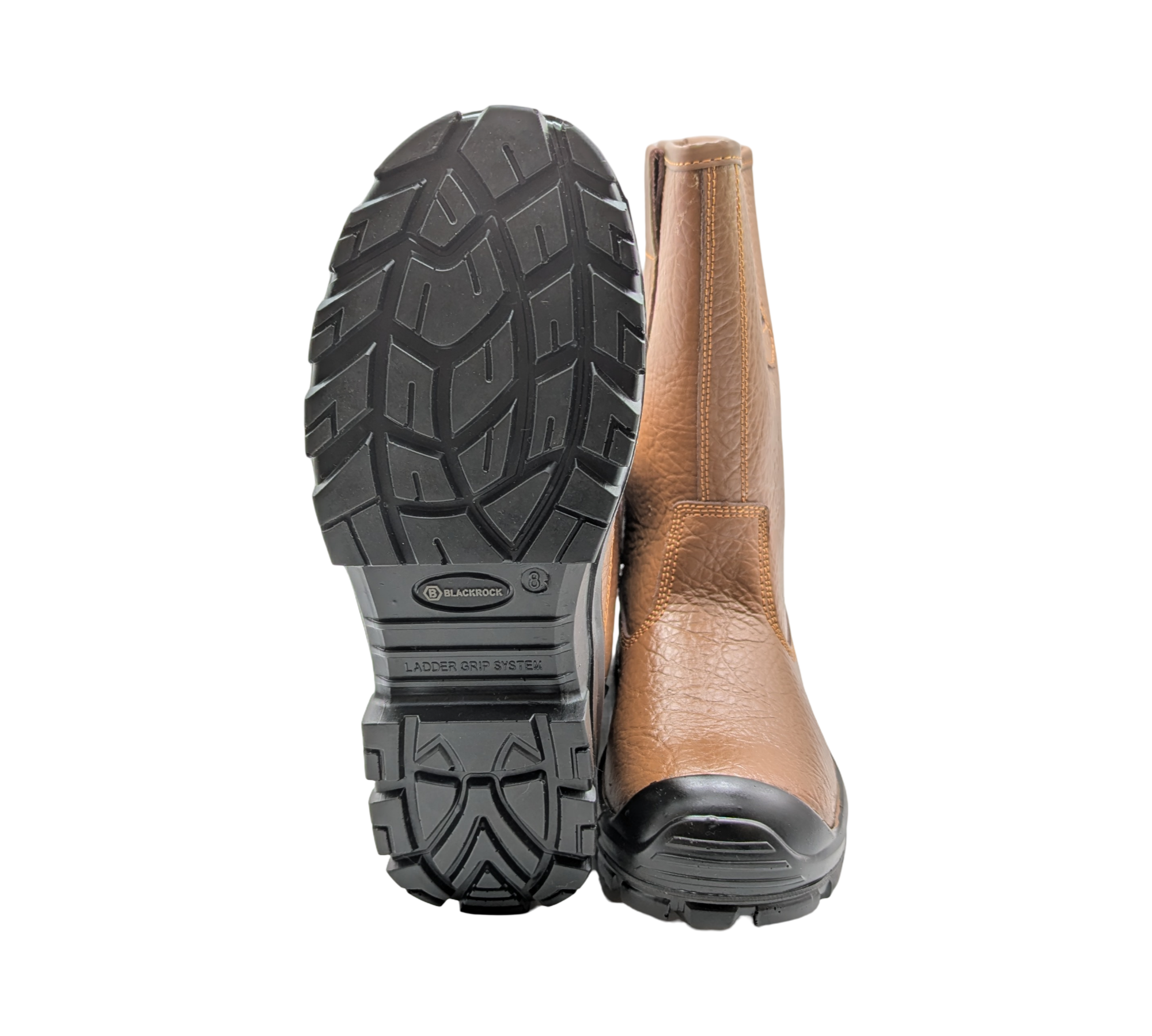 Blackrock Sicherheitsschuhe Arbeitsstiefel S1P SRC Unisex Gr. 42 Schwarz