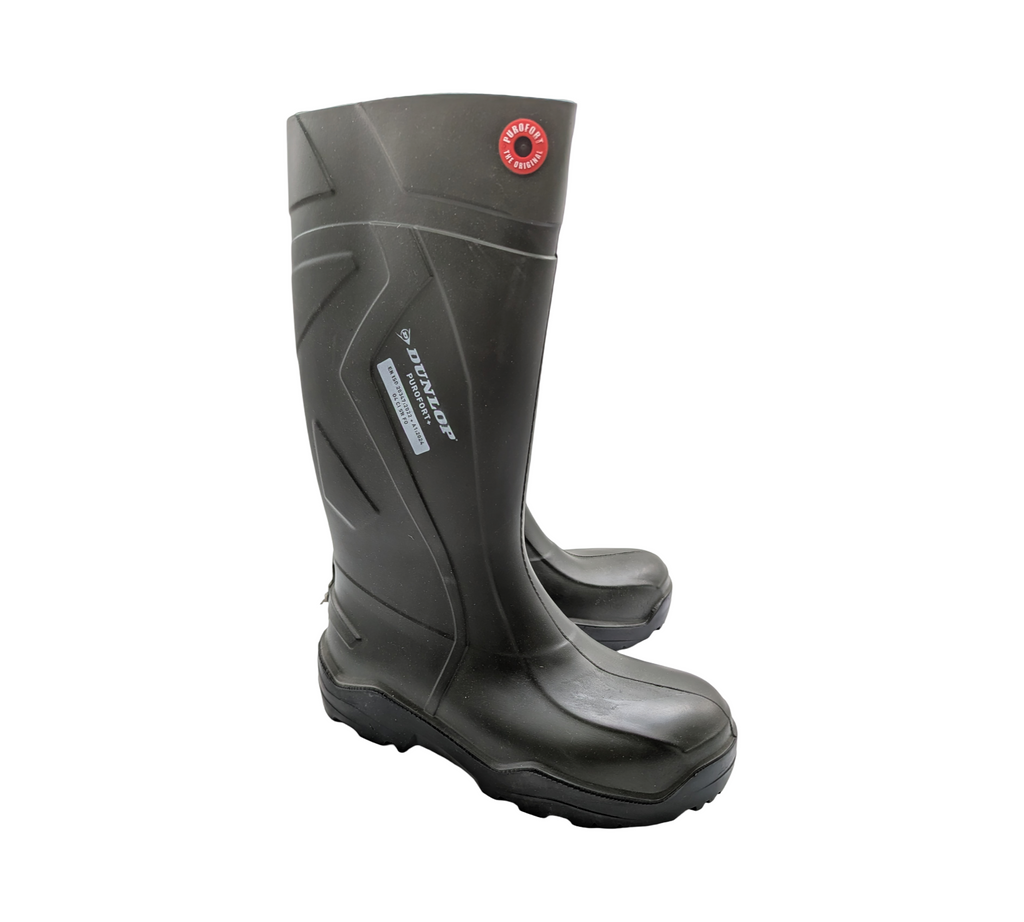 Dunlop C762041 Sicherheitsstiefel Schwarz/Rot Purofort+ Größe 39 EU