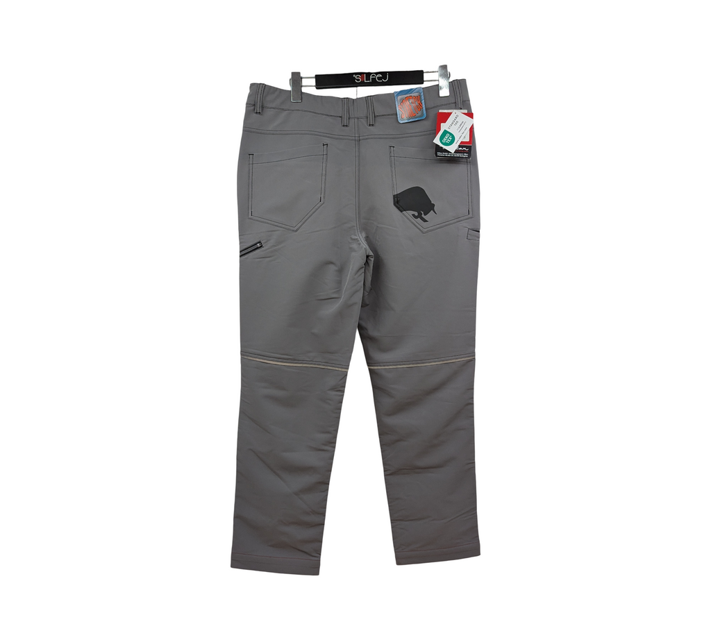 BULLSTAR FLEX-ON Arbeitshose Stretch Polyester Elasthan Gr. 52 Platingrau