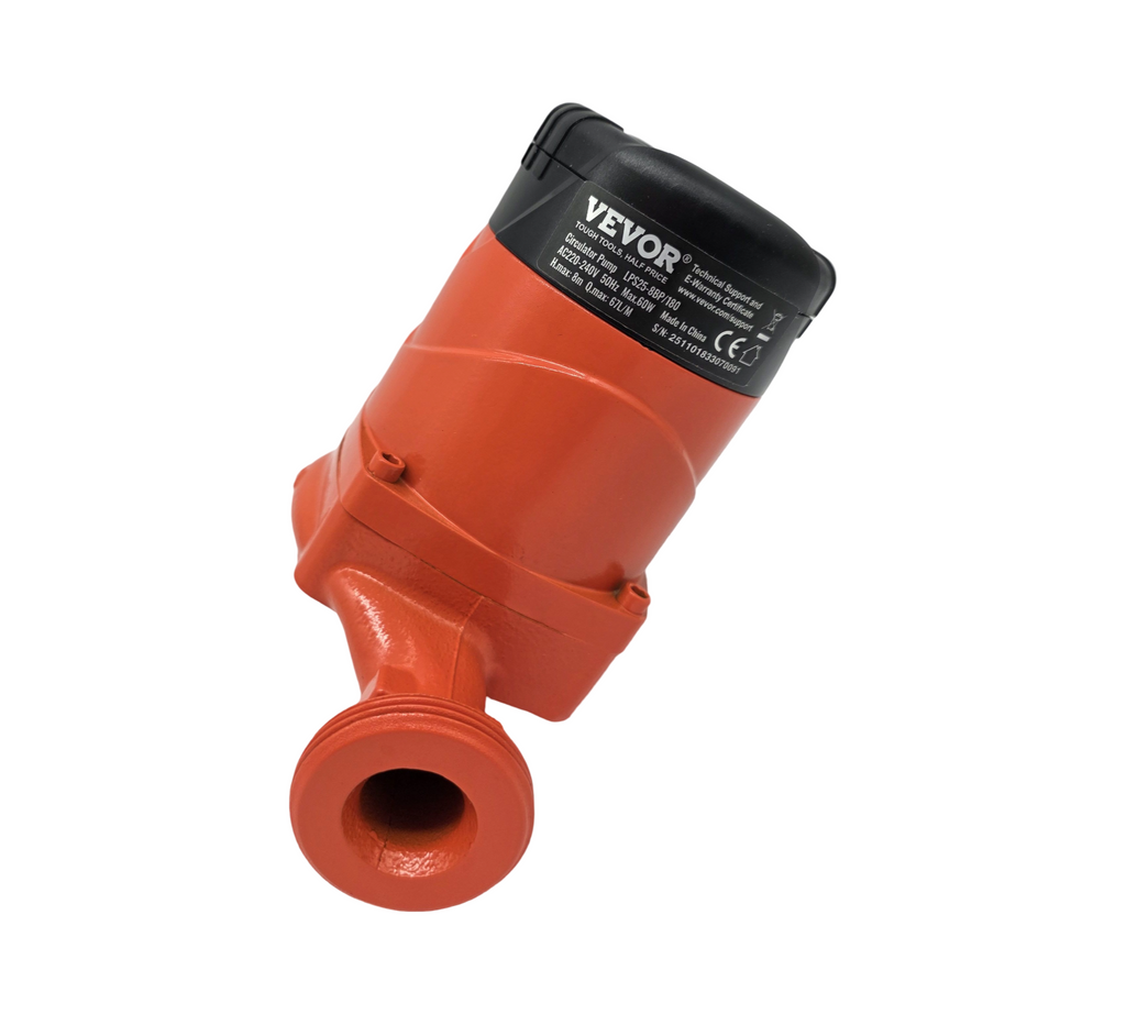 VEVOR Umwälzpumpe 220V 60W 8 m Förderhöhe 67 L/min 1-1/2 Zoll NPT hocheffizient