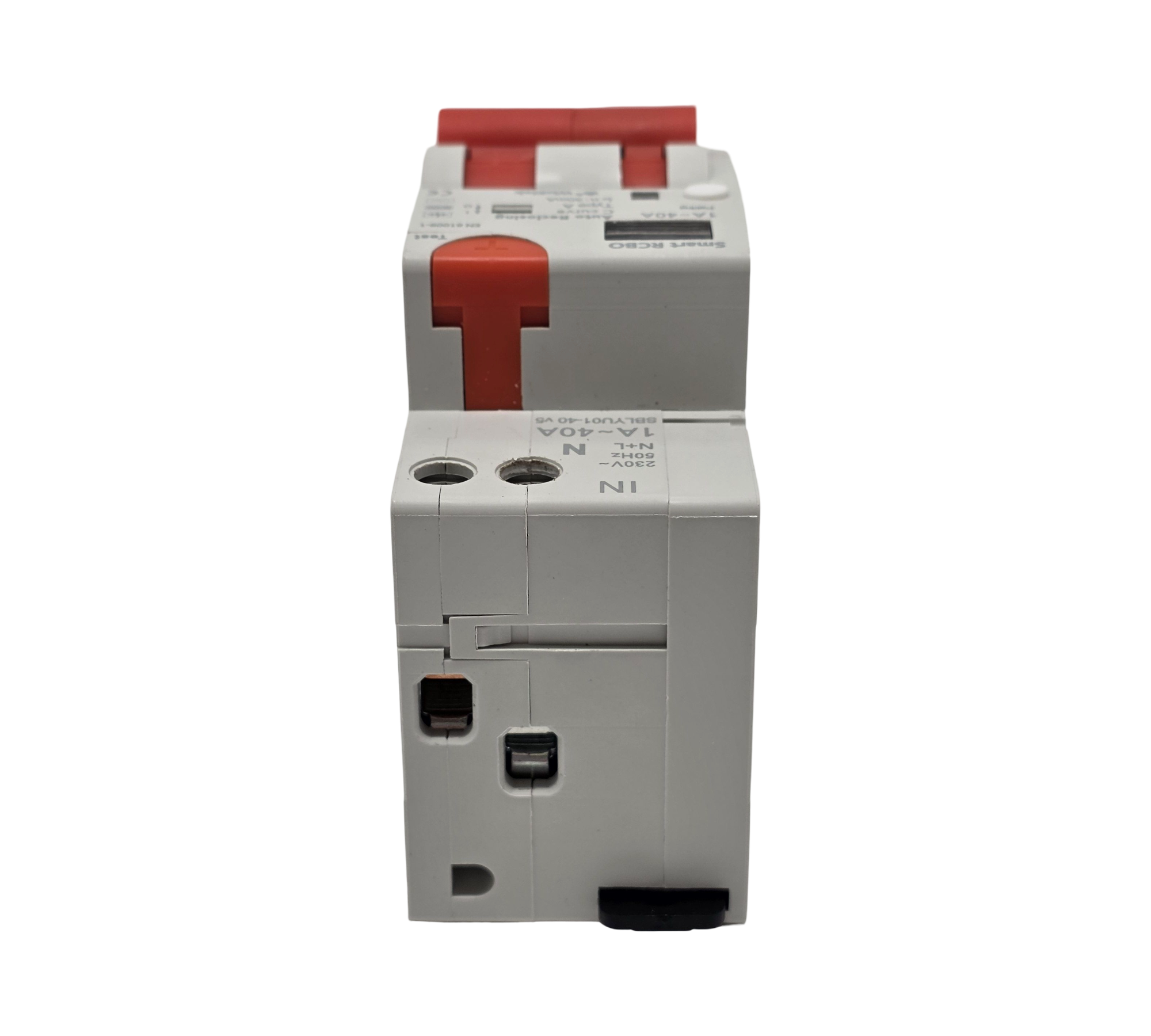 Differentialschalter RCBO 30 mA Typ A AC Wi-Fi Tuya, automatische Rückstellung, Abschaltung Überstrom 1/40 A, Leistung 0/9 kW