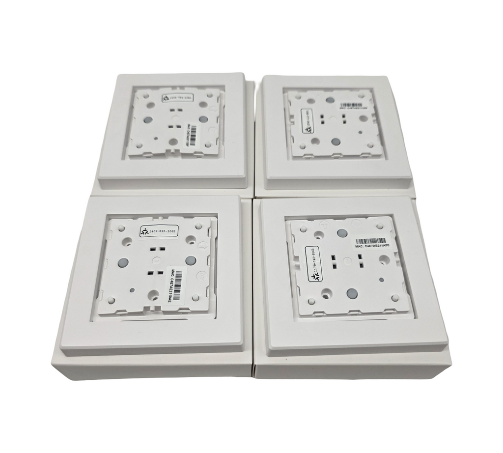 Meross Matter Rolladenschalter WLAN 4 Stück für Jalousien 55x55mm
