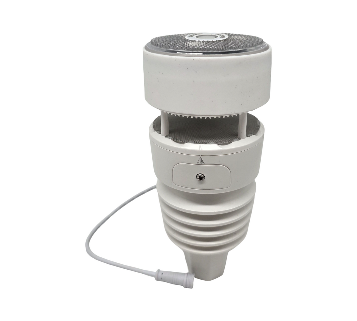 ECOWITT GW2001 Funk Wetterstation 7-in-1 solarbetrieben mit WiFi Gateway für Außen