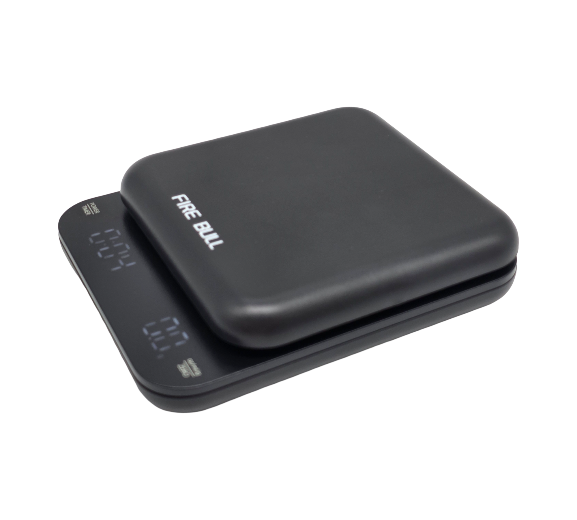 Digitale Küchenwaage 3kg/0.1g Wiederaufladbar mit Timer LED-Anzeige Auto-Aus Funktion Tragbar