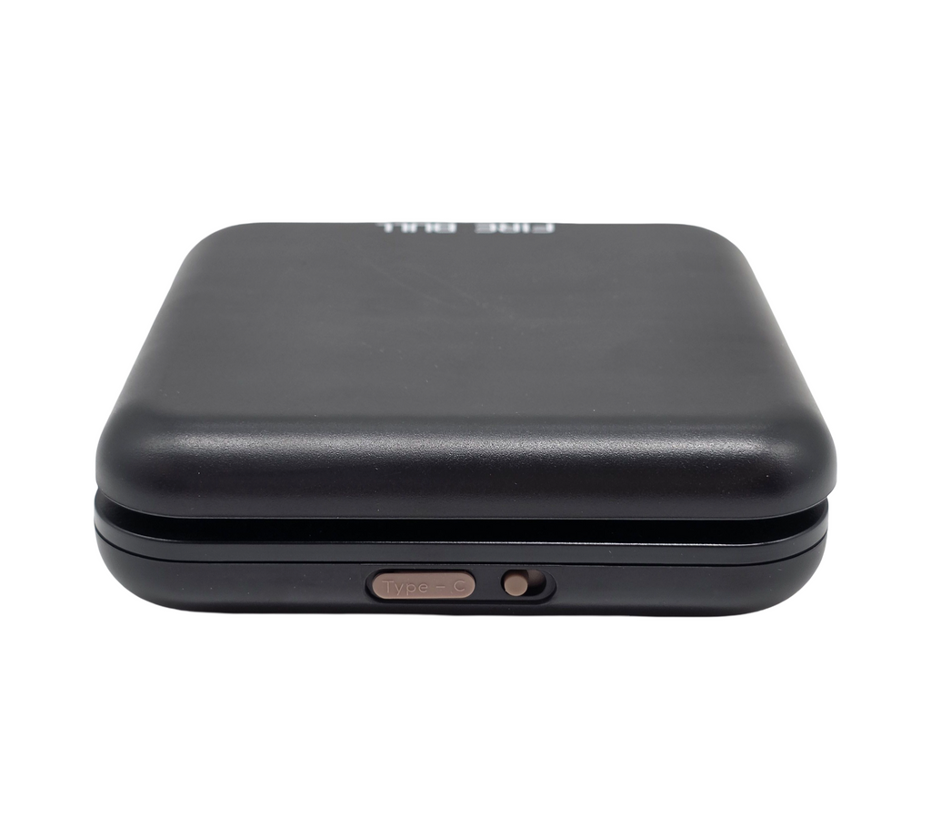 Digitale Küchenwaage 3kg/0.1g Wiederaufladbar mit Timer LED-Anzeige Auto-Aus Funktion Tragbar