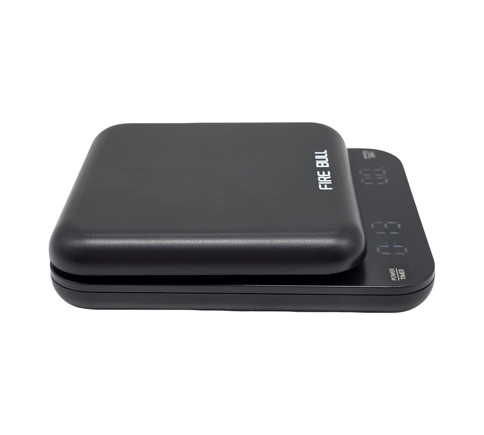Digitale Küchenwaage 3kg/0.1g Wiederaufladbar mit Timer LED-Anzeige Auto-Aus Funktion Tragbar