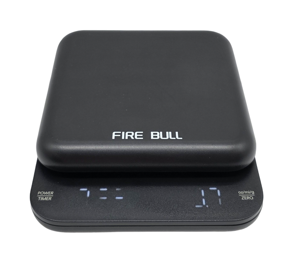 Digitale Küchenwaage 3kg/0.1g Wiederaufladbar mit Timer LED-Anzeige Auto-Aus Funktion Tragbar