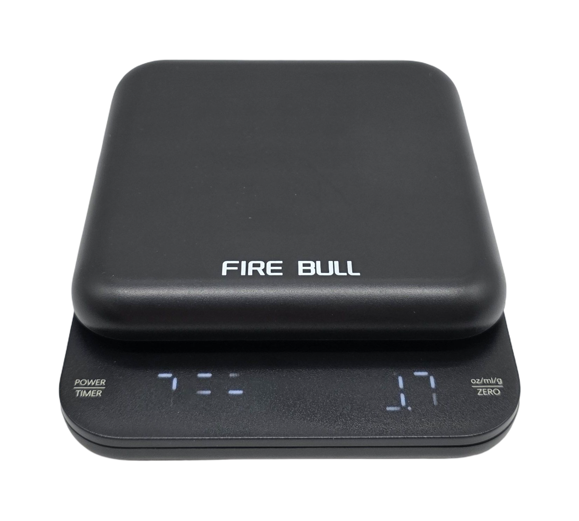 Digitale Küchenwaage 3kg/0.1g Wiederaufladbar mit Timer LED-Anzeige Auto-Aus Funktion Tragbar