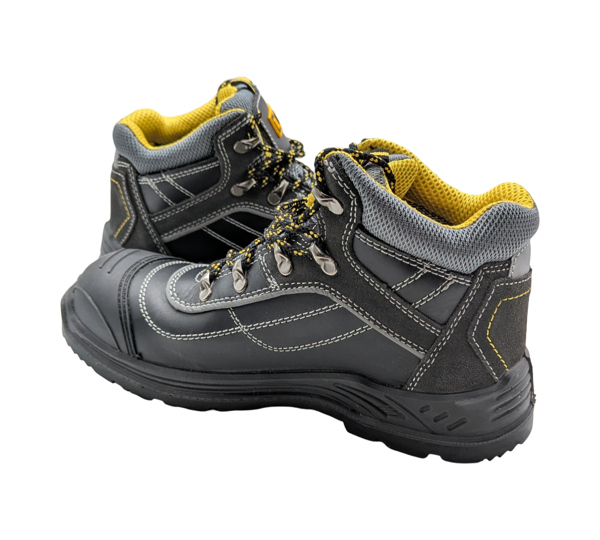 Black Hammer Sicherheitsstiefel Arbeitsschuhe Stahlkappe Stahleinlage Gr. 42
