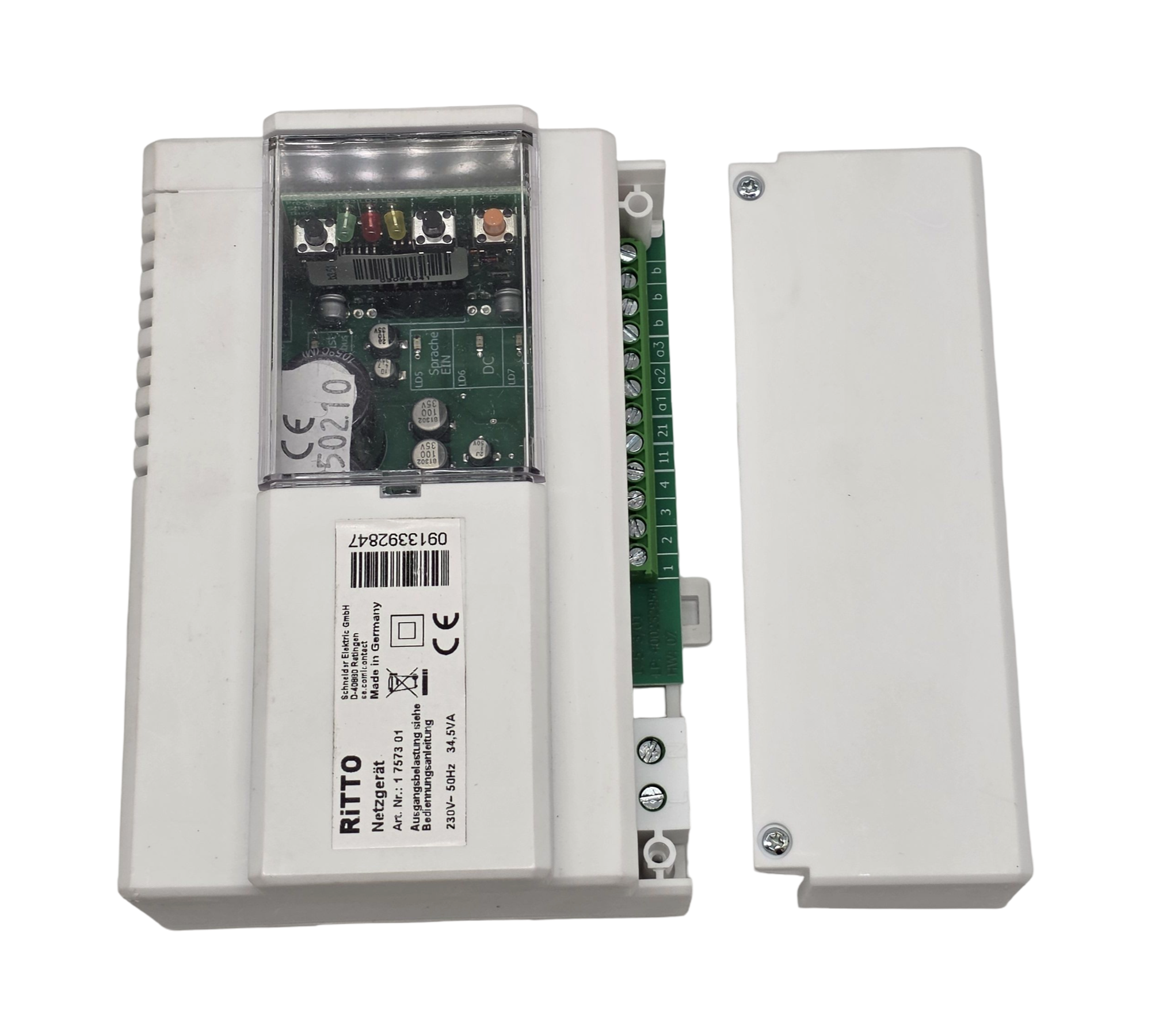 Schneider Electric Netzgerät Ritto TwinBus Türsprechanlagen Videosystem Weiß