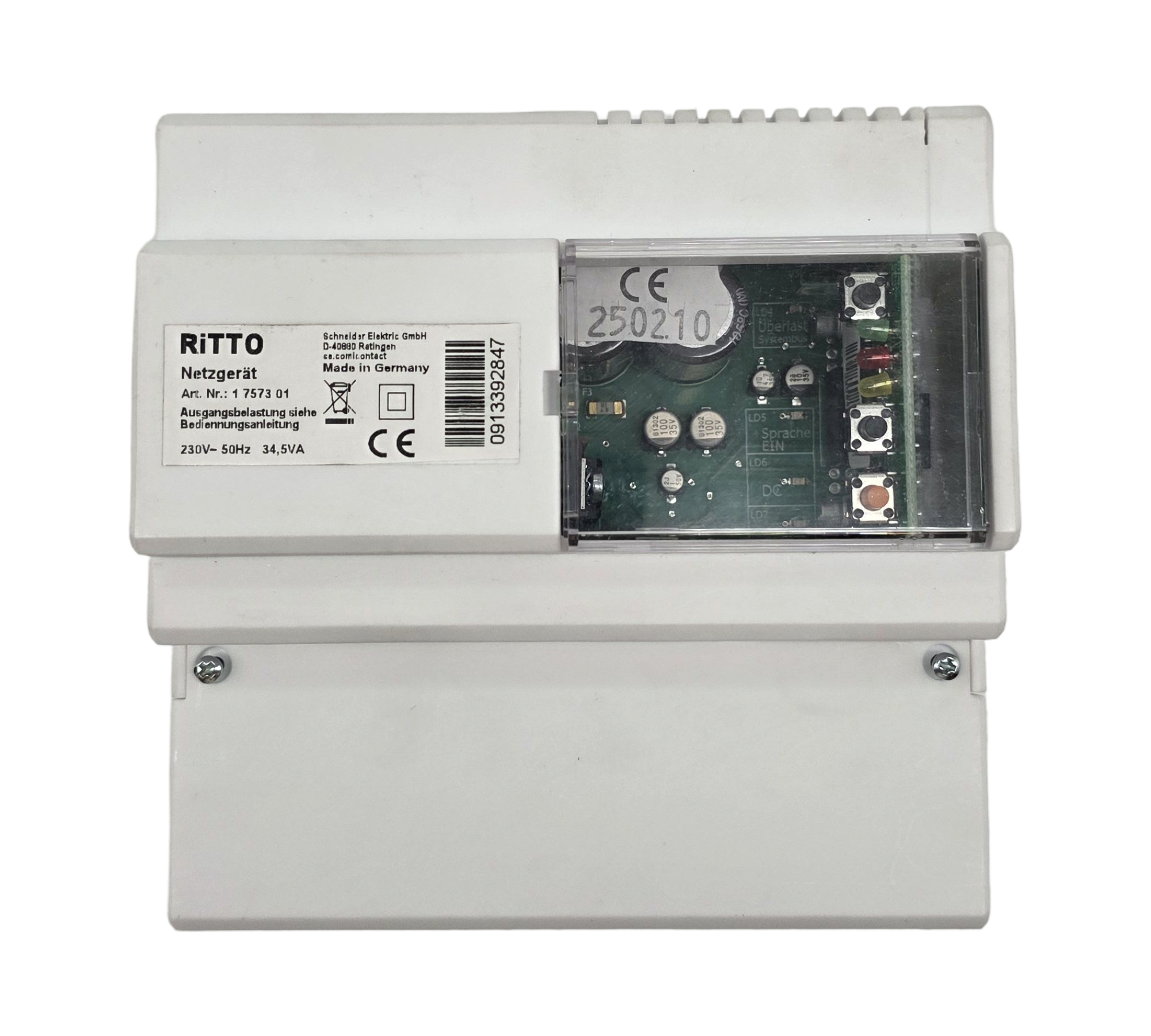 Schneider Electric Netzgerät Ritto TwinBus Türsprechanlagen Videosystem Weiß