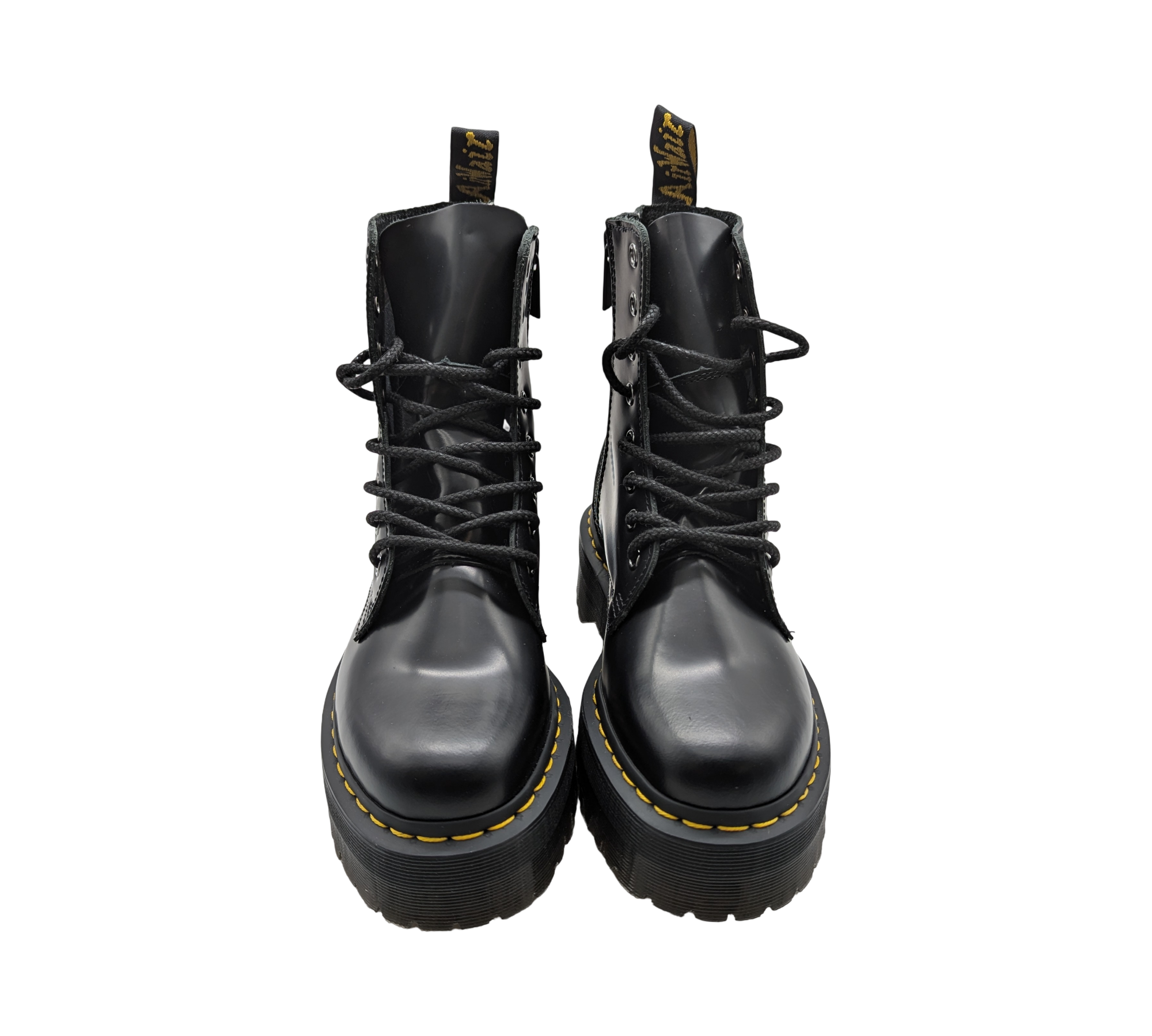 Dr. Martens 1460 Quad Jadon Schnürschuhe Brogue Unisex Gr. 39 Schwarz