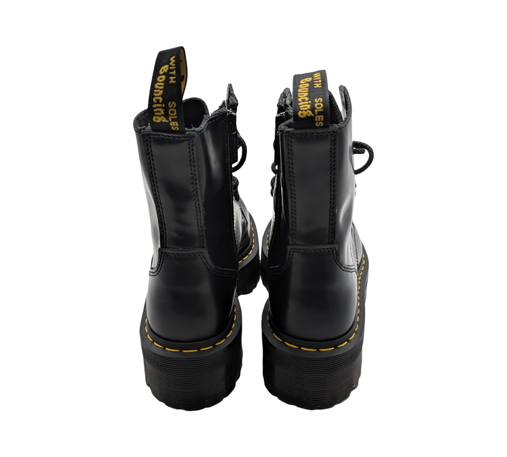 Dr. Martens 1460 Quad Jadon Schnürschuhe Brogue Unisex Gr. 39 Schwarz