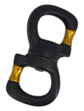 PETZL P58 SO P58 SO Open Sicherheitsdrehgelenk mit versiegeltem Kugellager Gelb