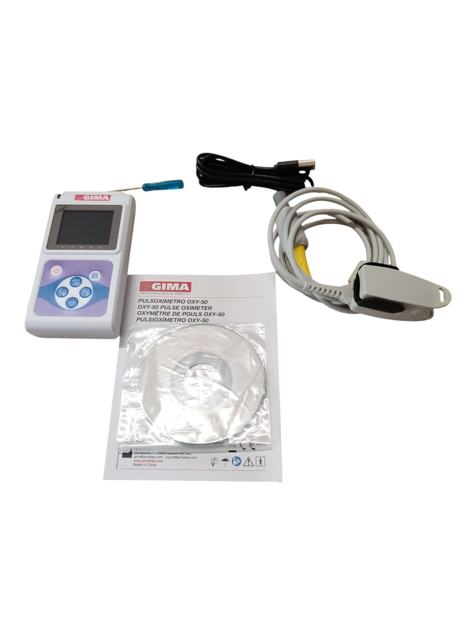 OXY 35100-50 Hand-Pulsoximeter mit Software