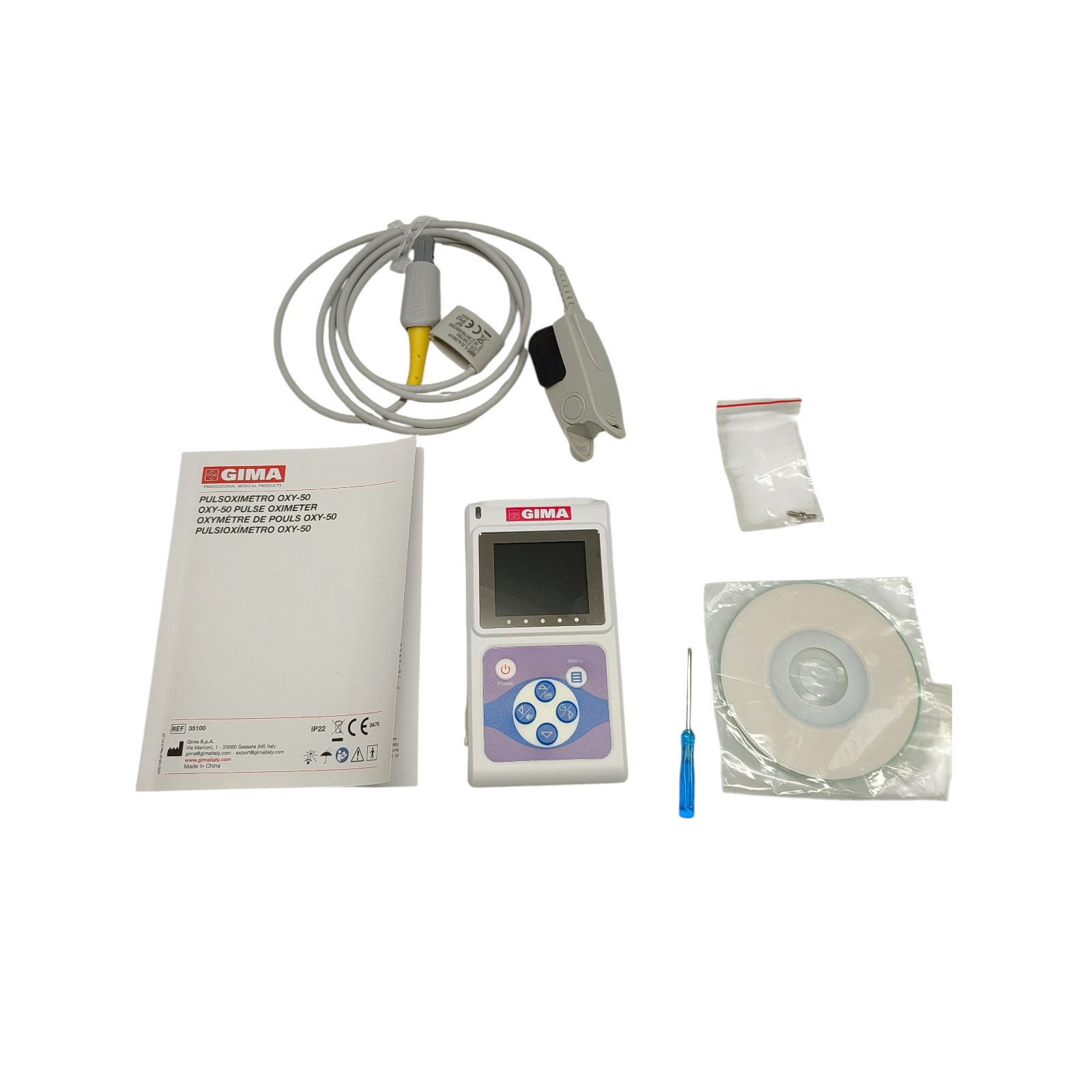 OXY 35100-50 Hand-Pulsoximeter mit Software
