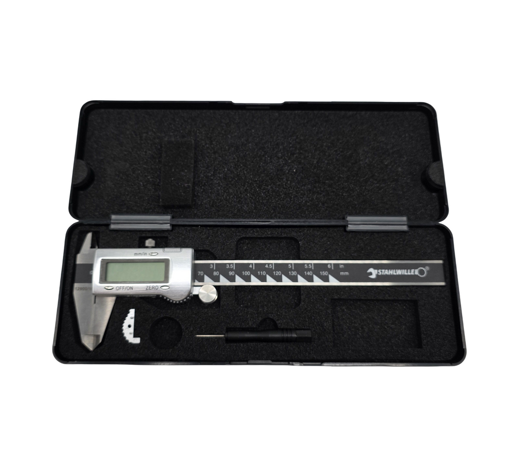 STAHLWILLE Messschieber digital 12900/1 Schieblehre LCD 150mm