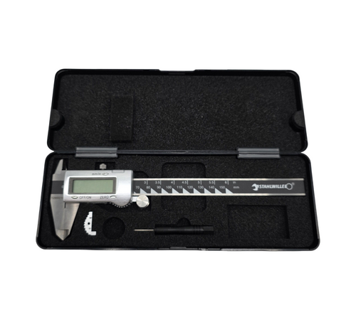 STAHLWILLE Messschieber digital 12900/1 Schieblehre LCD 150mm