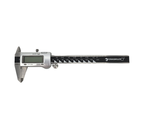STAHLWILLE Messschieber digital 12900/1 Schieblehre LCD 150mm