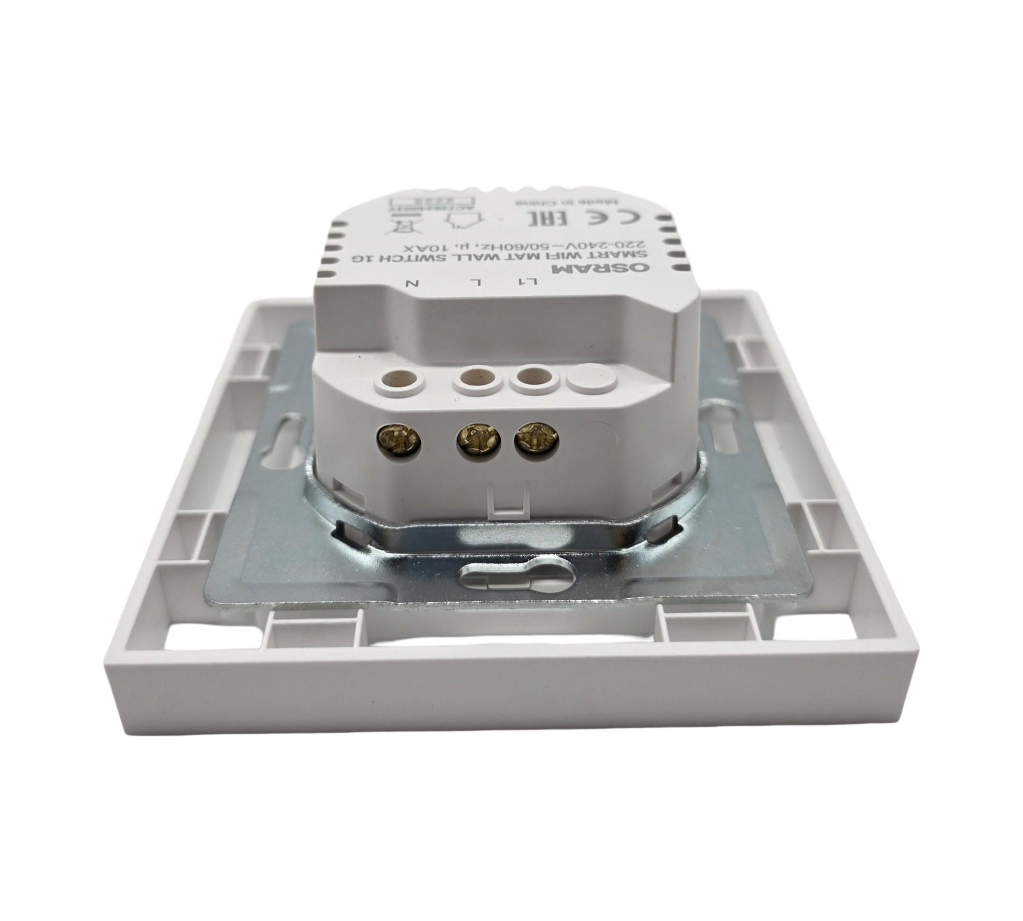 OSRAM SMART+ Matter Wandschalter Relais WLAN Unterputz 1 Kanal 10AX Weiß