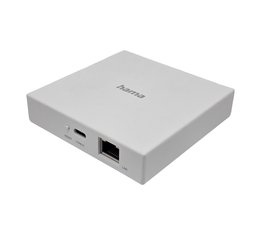 Hama Smart Home Hub Zigbee Matter Thread Controller App- Sprachsteuerung kompatibel Alexa Apple Home