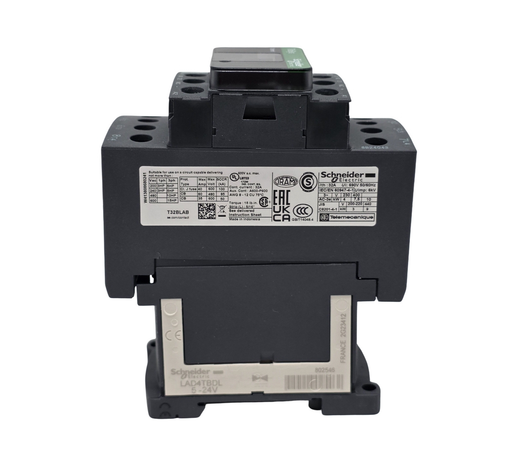 Schneider Electric TeSys Deca Leistungsschütz 4-polig +1S +1Ö 24V DC