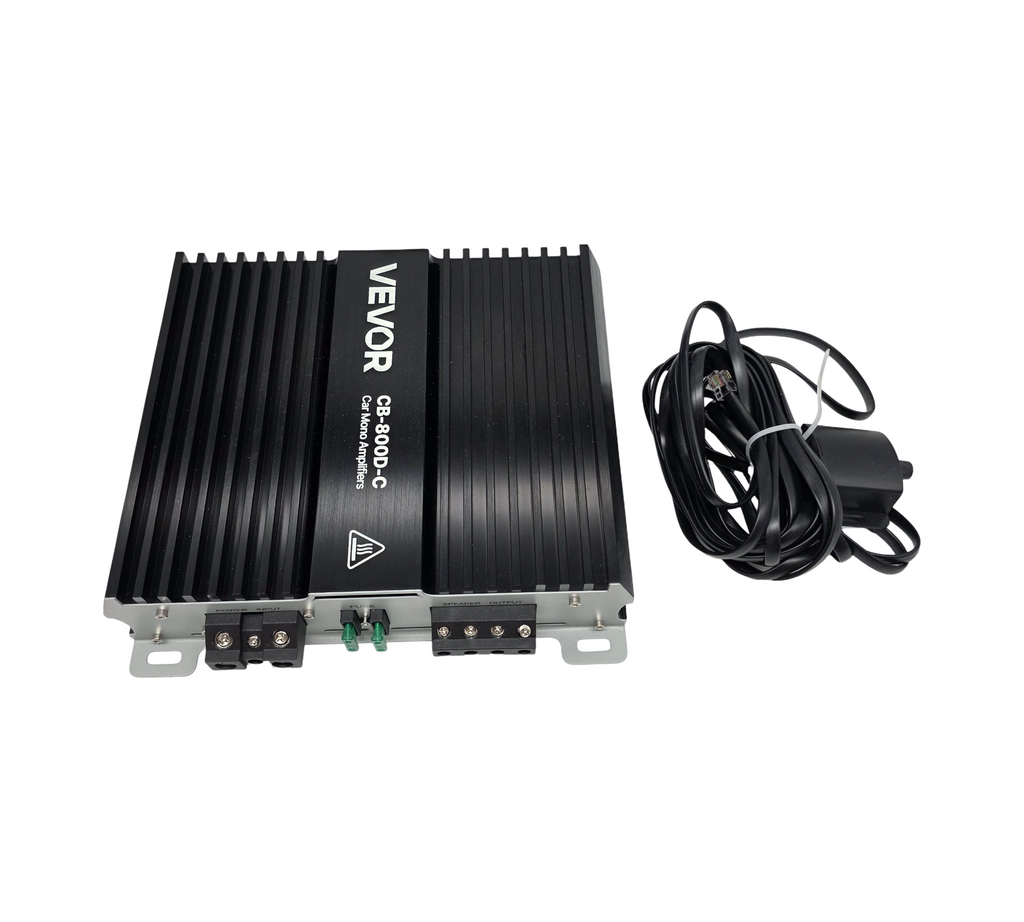 VEVOR 800W Monoblock Autoverstärker Klasse D Subwoofer Tiefpassfilter