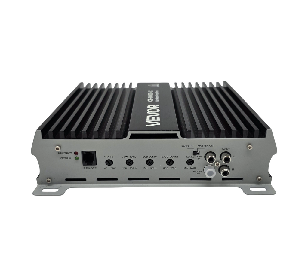 VEVOR 800W Monoblock Autoverstärker Klasse D Subwoofer Tiefpassfilter