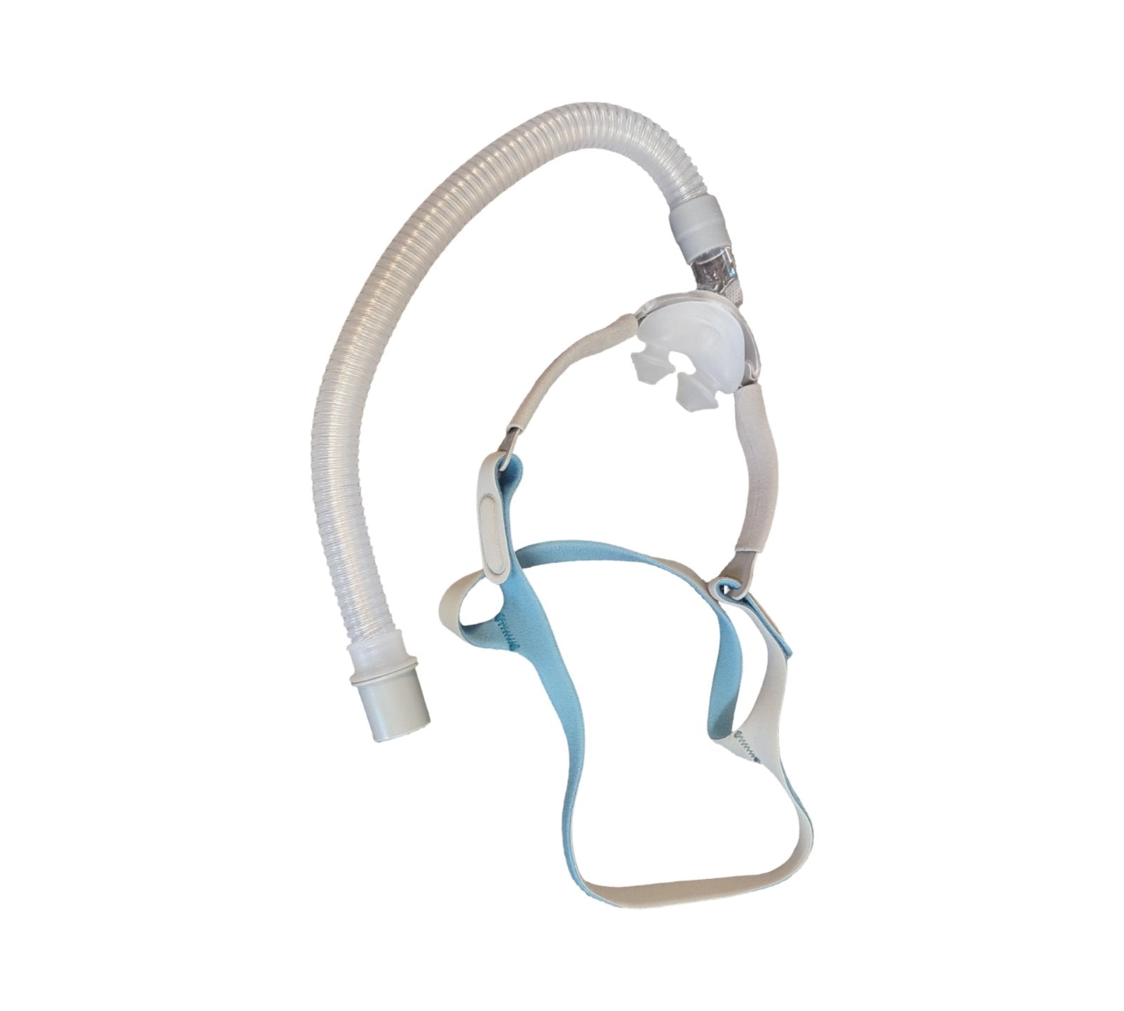 Gbbazu CPAP Nasenkissen Maske mit Rahmen und Schlauchhalter Set 3 Größen