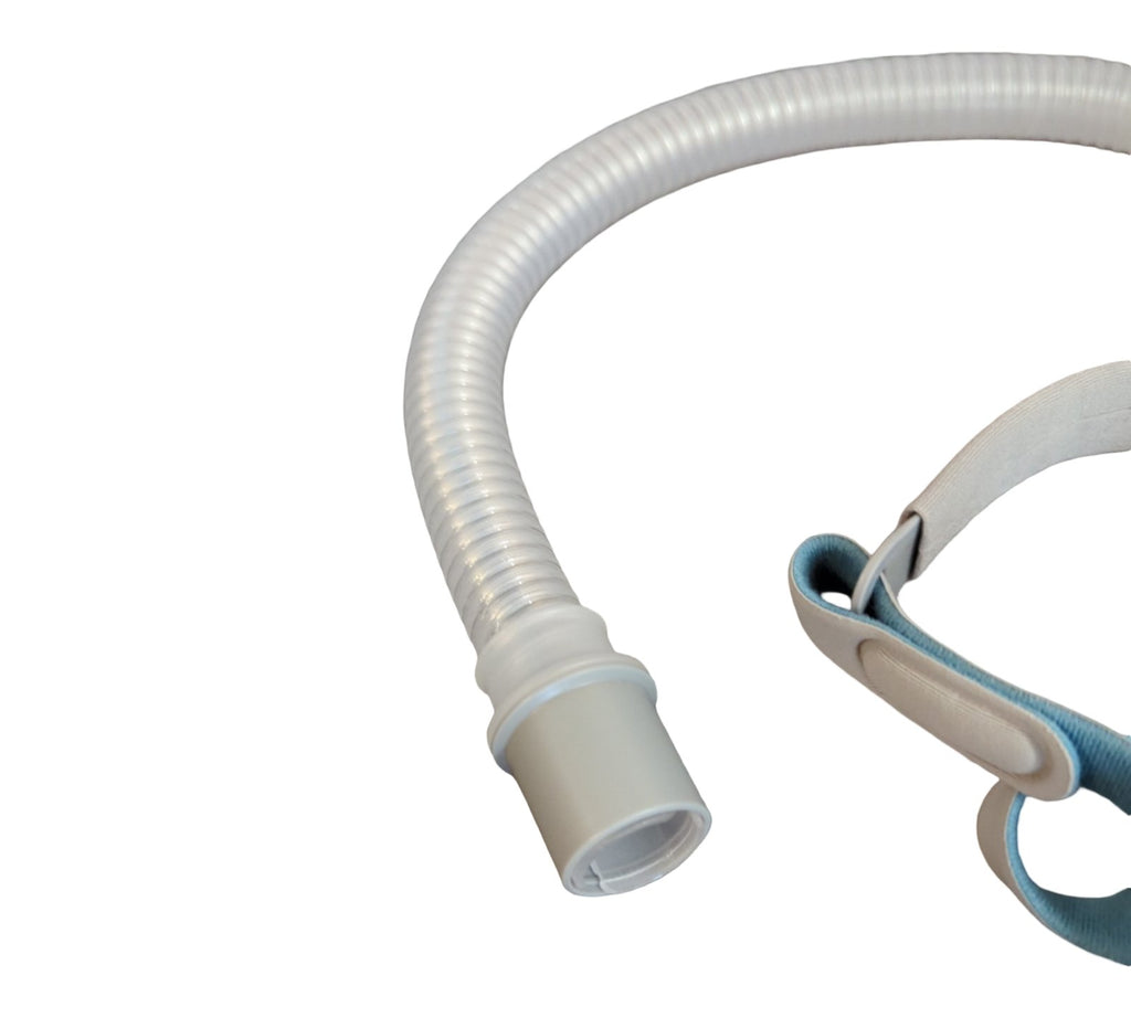 Gbbazu CPAP Nasenkissen Maske mit Rahmen und Schlauchhalter Set 3 Größen