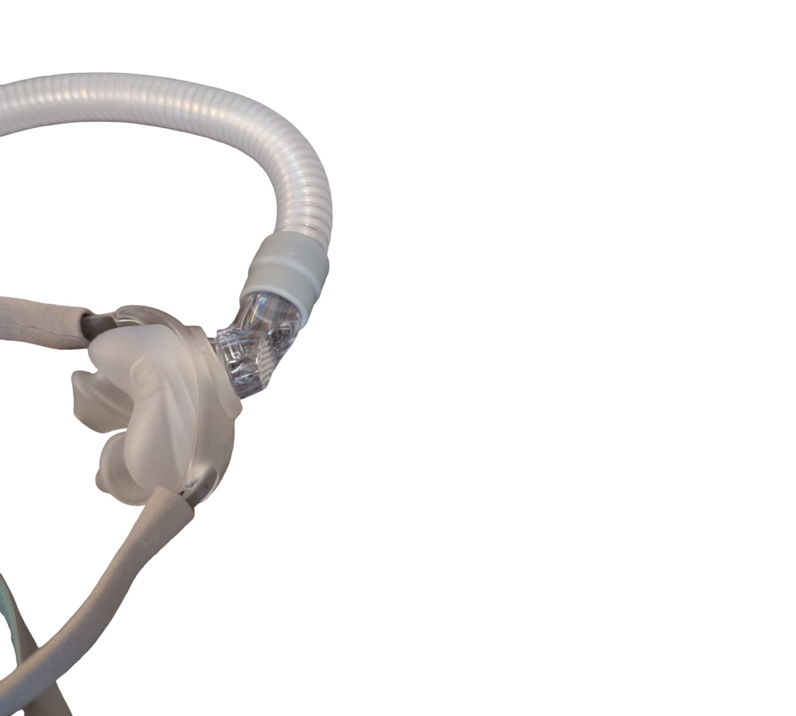 Gbbazu CPAP Nasenkissen Maske mit Rahmen und Schlauchhalter Set 3 Größen