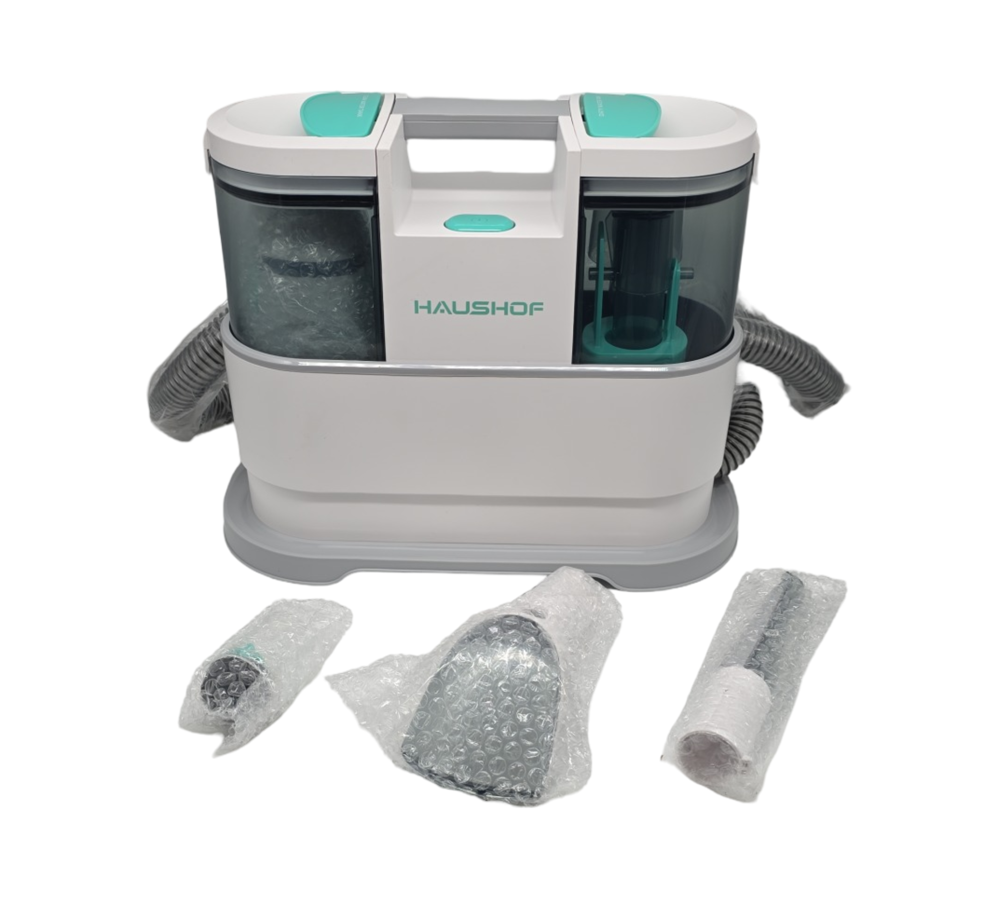 HAUSHOF StainZapper Pro Teppichreiniger 450W 11,5kPa 1,5L mit Bürste