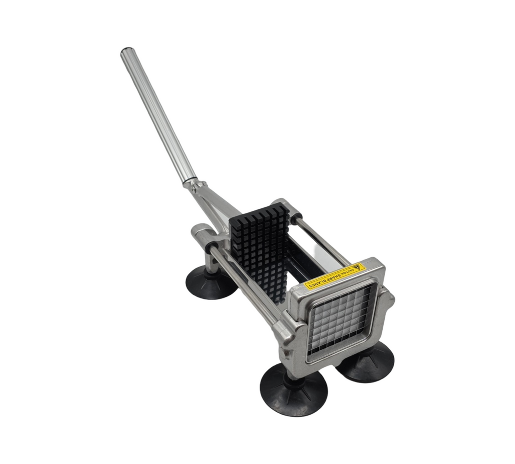 VEVOR Gemüse-Multischneider Pommes Schneider manuell 12,7 mm 9,5 mm