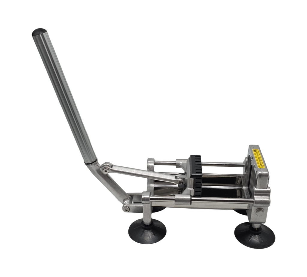 VEVOR Gemüse-Multischneider Pommes Schneider manuell 12,7 mm 9,5 mm