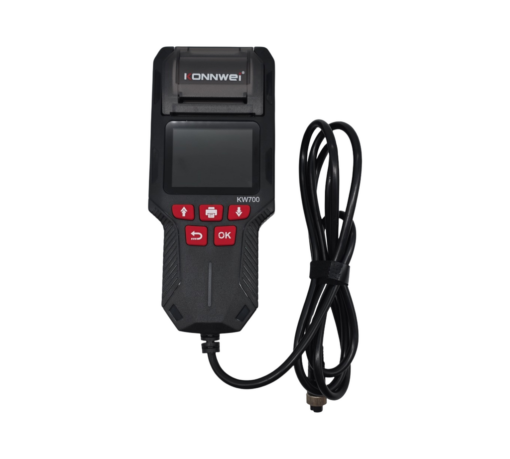 KONNWEI KW700 Batterietester Kfz 12V/24V Drucker Anlass Ladetest