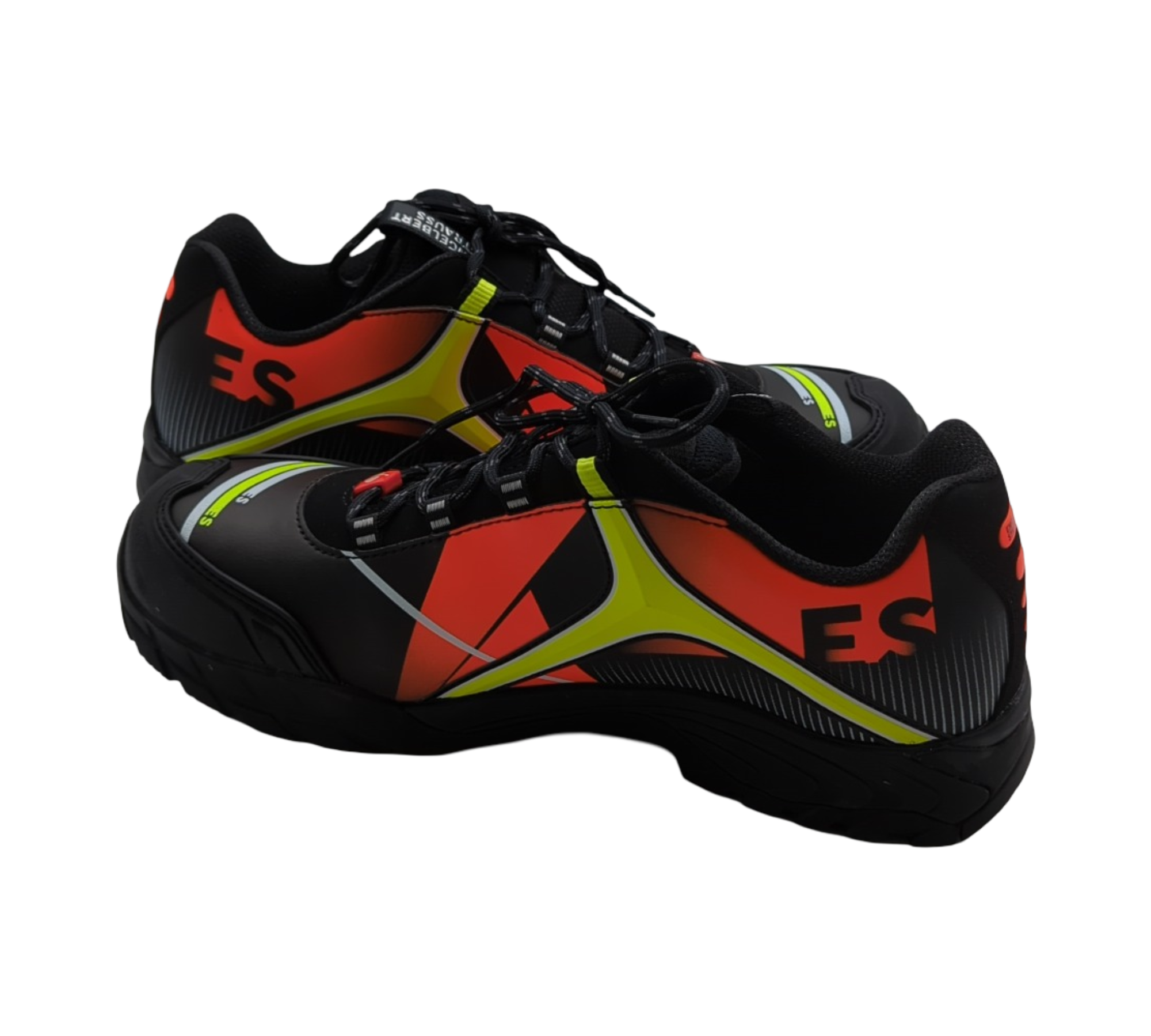 Engelbert Strauss Turais Sicherheitshalbschuhe schwarz warnorange warngelb Größe 44