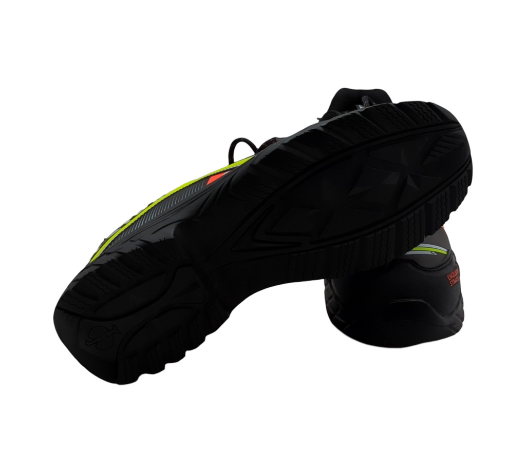 Engelbert Strauss Turais Sicherheitshalbschuhe schwarz warnorange warngelb Größe 44