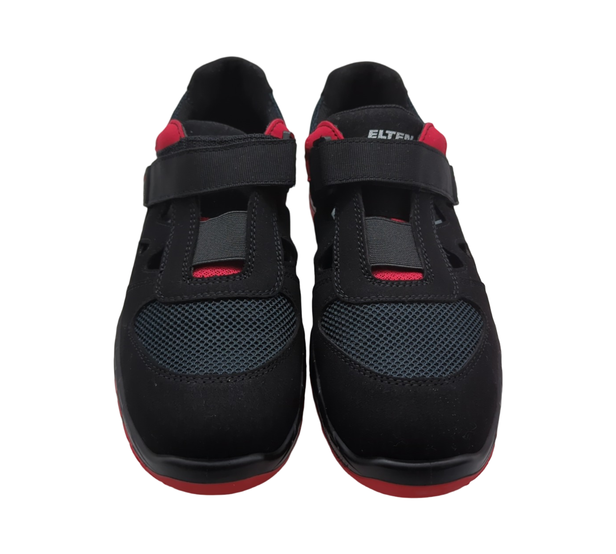 ELTEN Lonny red Easy Sicherheitsschuhe S1PS ESD Stahlkappe Schwarz Rot Größe 43