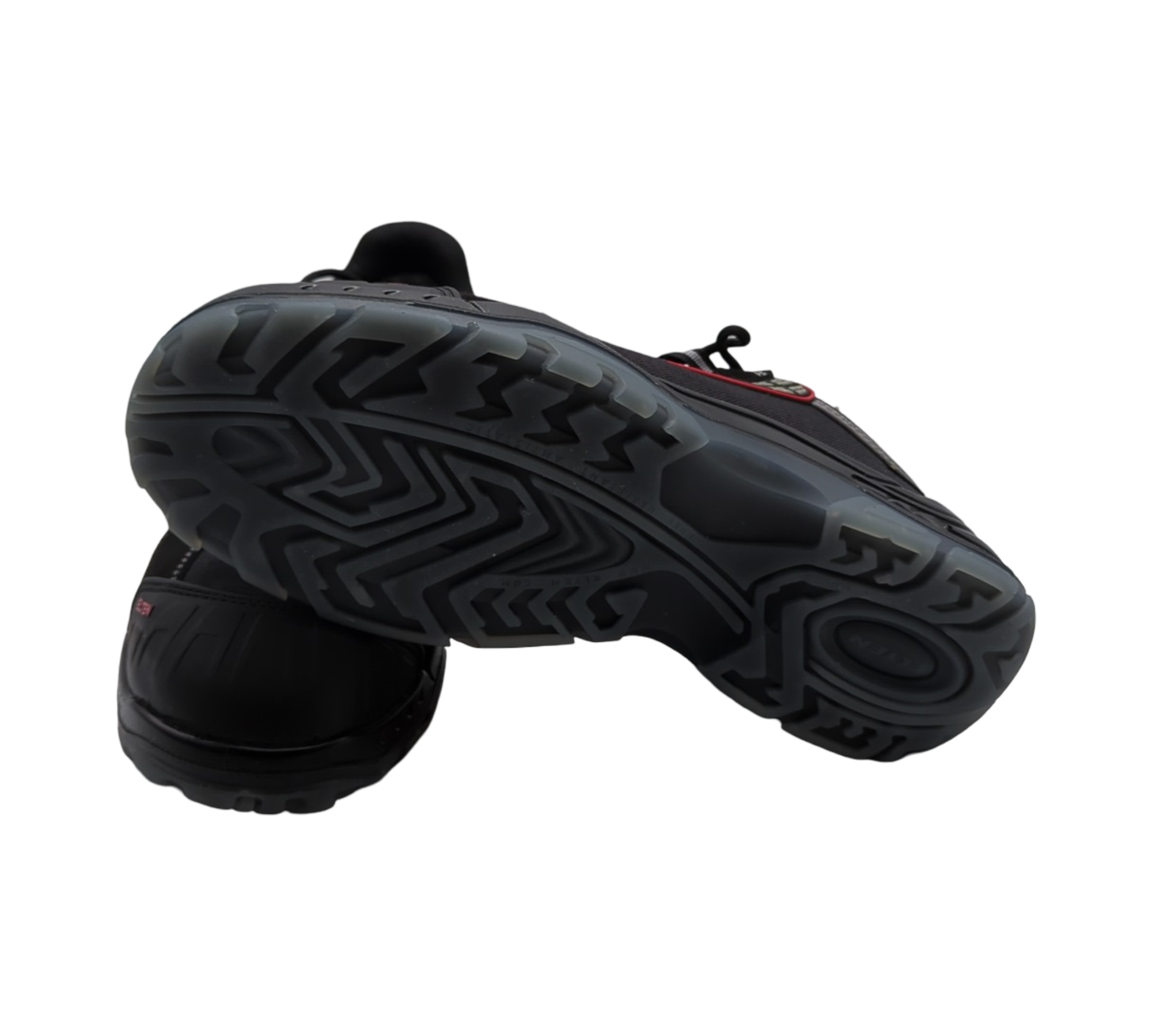 SENEX Pro GTX Sicherheitsschuhe S3 Herren Kunststoffkappe Gr. 44 Schwarz-Rot