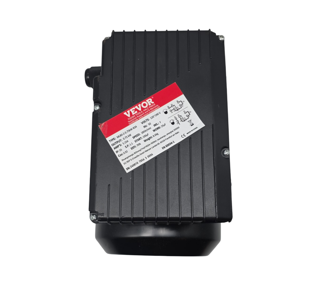 VEVOR AC-Motor 0,75 kW 2850 U/min 1-phasig 220-240V B34