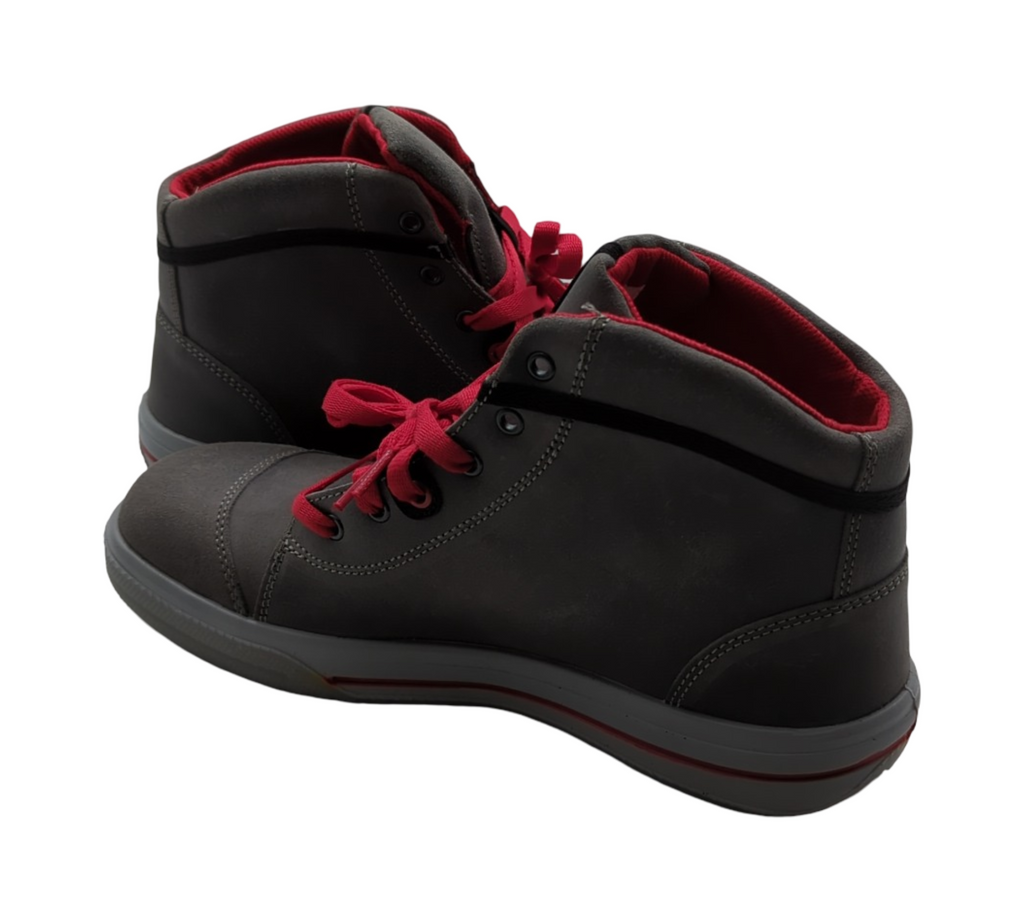 ELTEN VINTAGE Mid Sicherheitsschuhe Herren Leder Stahlkappe leicht sportlich grau Größe 44