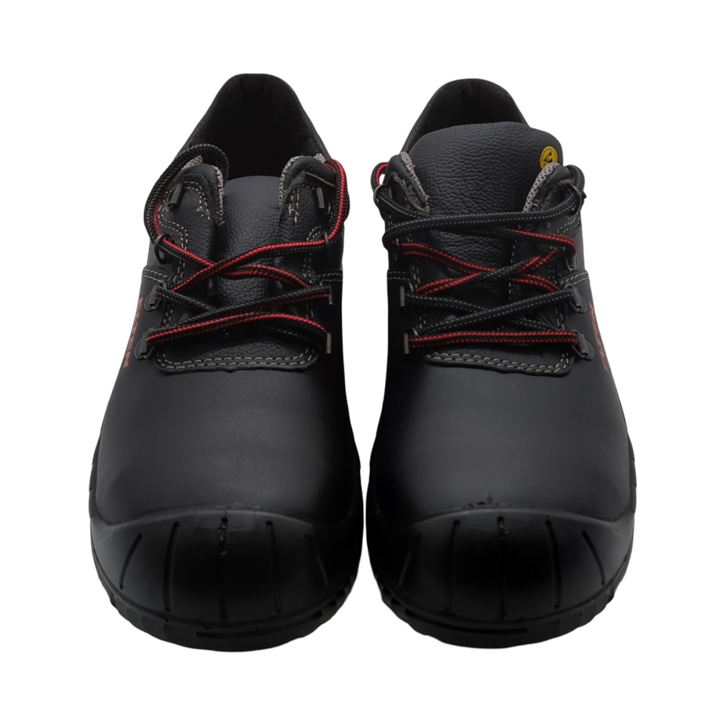 ELTEN RENZO XXW Sicherheitsschuhe Low S3 ESD Damen Herren Leder Stahlkappe leicht robust Schwarz Größe 40