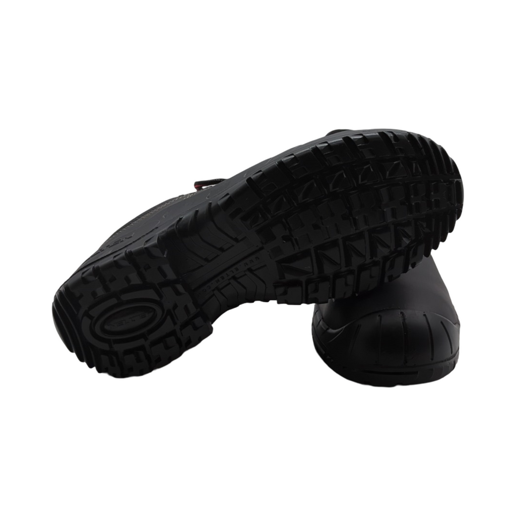 ELTEN RENZO XXW Sicherheitsschuhe Low S3 ESD Damen Herren Leder Stahlkappe leicht robust Schwarz Größe 40