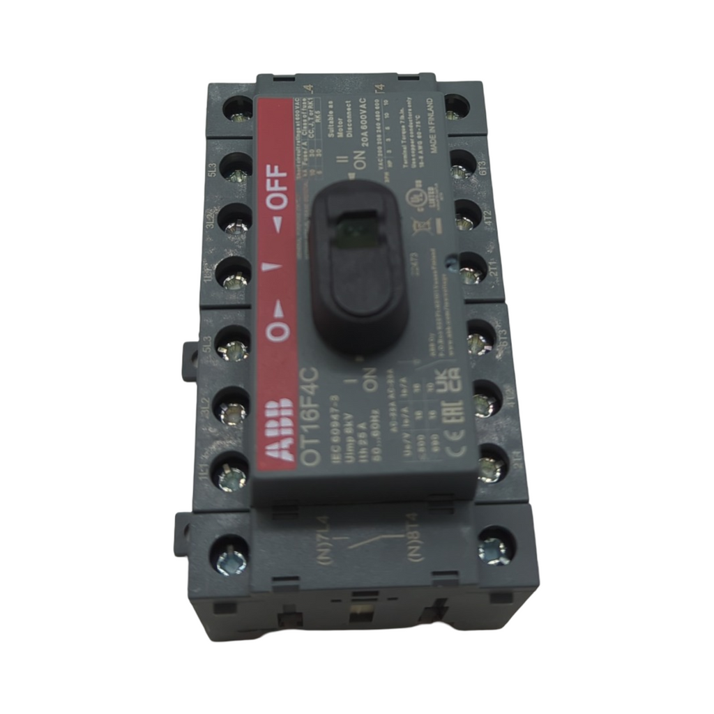 OT16 F4 Schalter Switch mit F4 Kontakten DIN Profilmontage 6417019389752