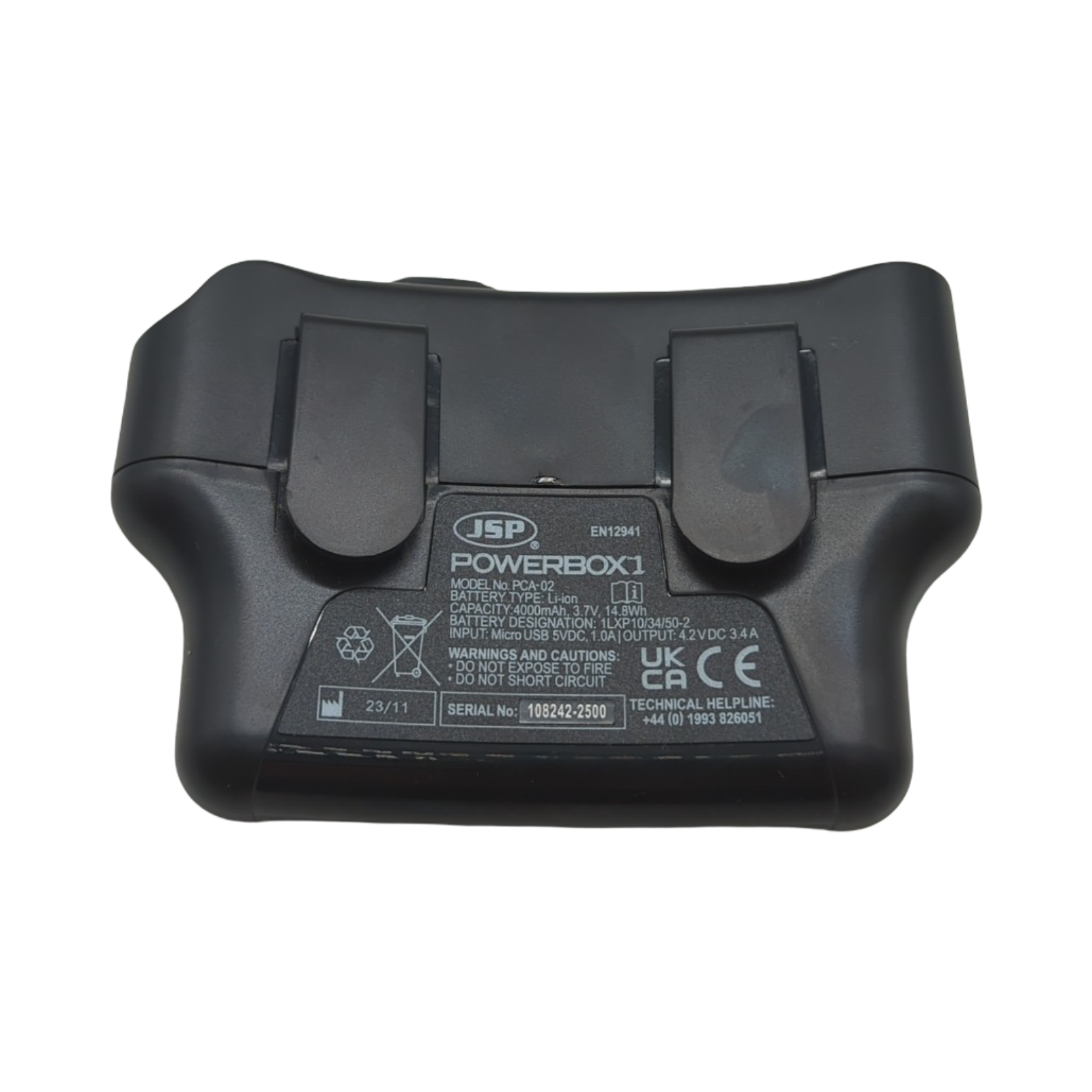 JSP CAU340-001-100 Akku Ersatzbatterie passend für 5038428133661