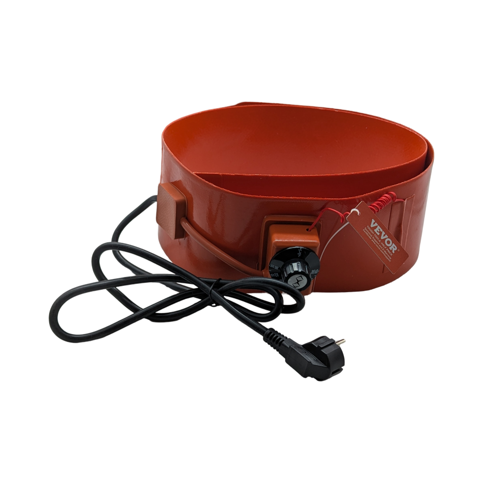 VEVOR Metallfassheizung 1200W Heizband für 55-Gallonen-Fässer regelbarer Thermostat 30-150°C 1740x125x60mm