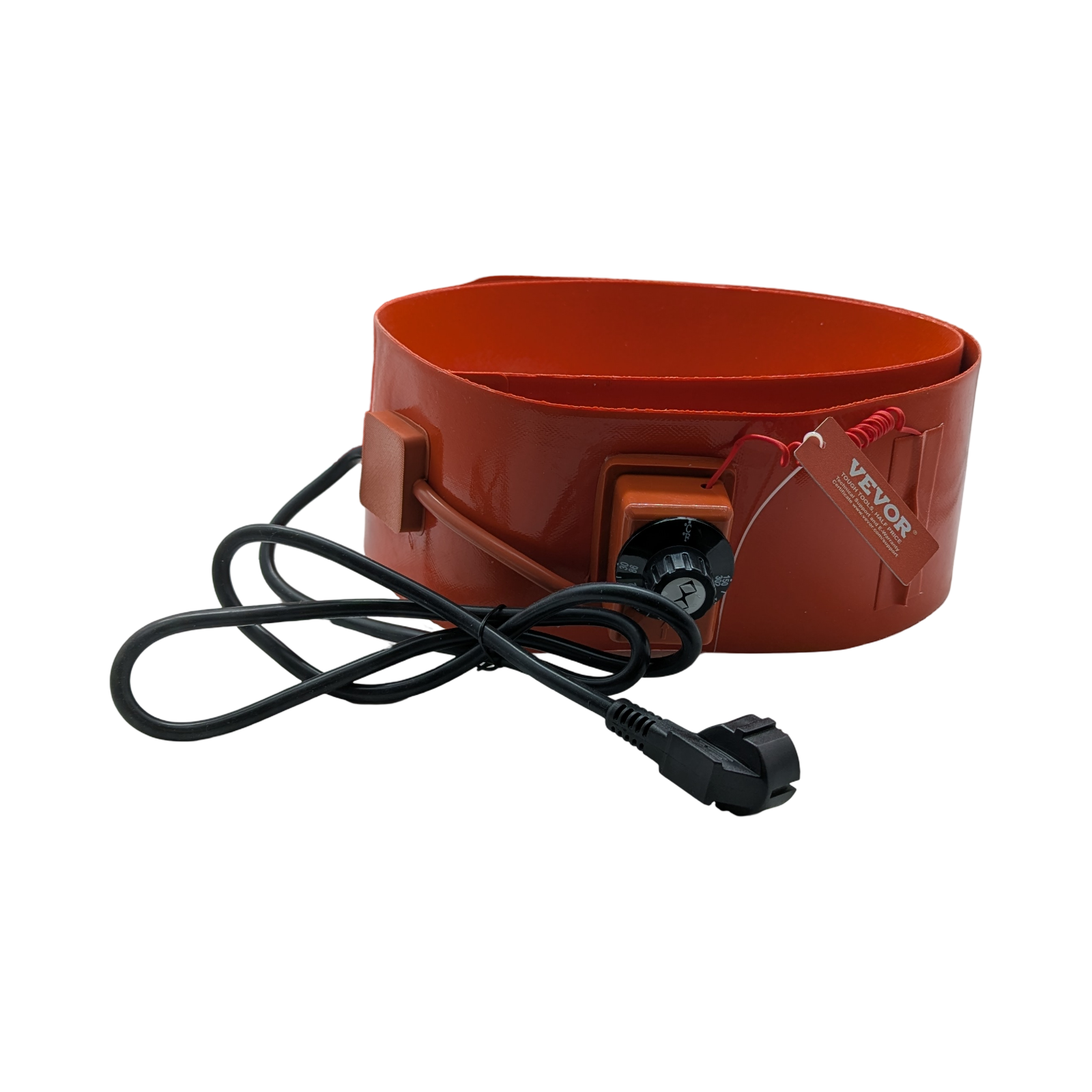 VEVOR Metallfassheizung 1200W Heizband für 55-Gallonen-Fässer regelbarer Thermostat 30-150°C 1740x125x60mm