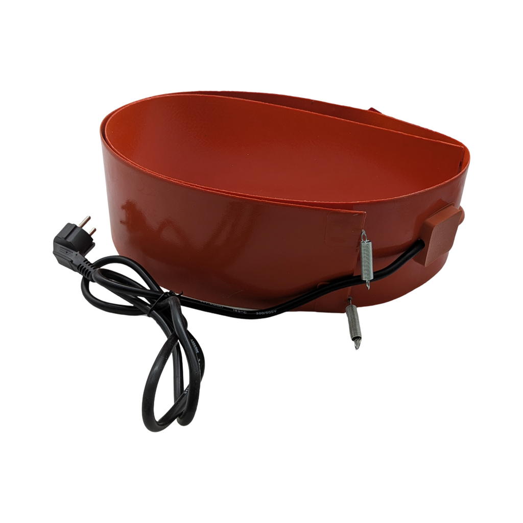 VEVOR Metallfassheizung 1200W Heizband für 55-Gallonen-Fässer regelbarer Thermostat 30-150°C 1740x125x60mm